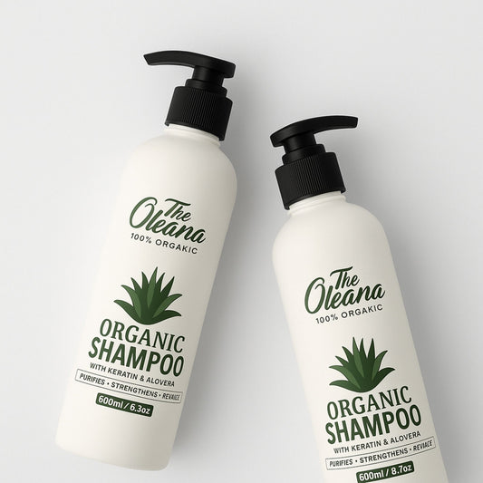 Organic Shampoo| Keratin + Herbal Nourishment for Smooth, Straight Hair