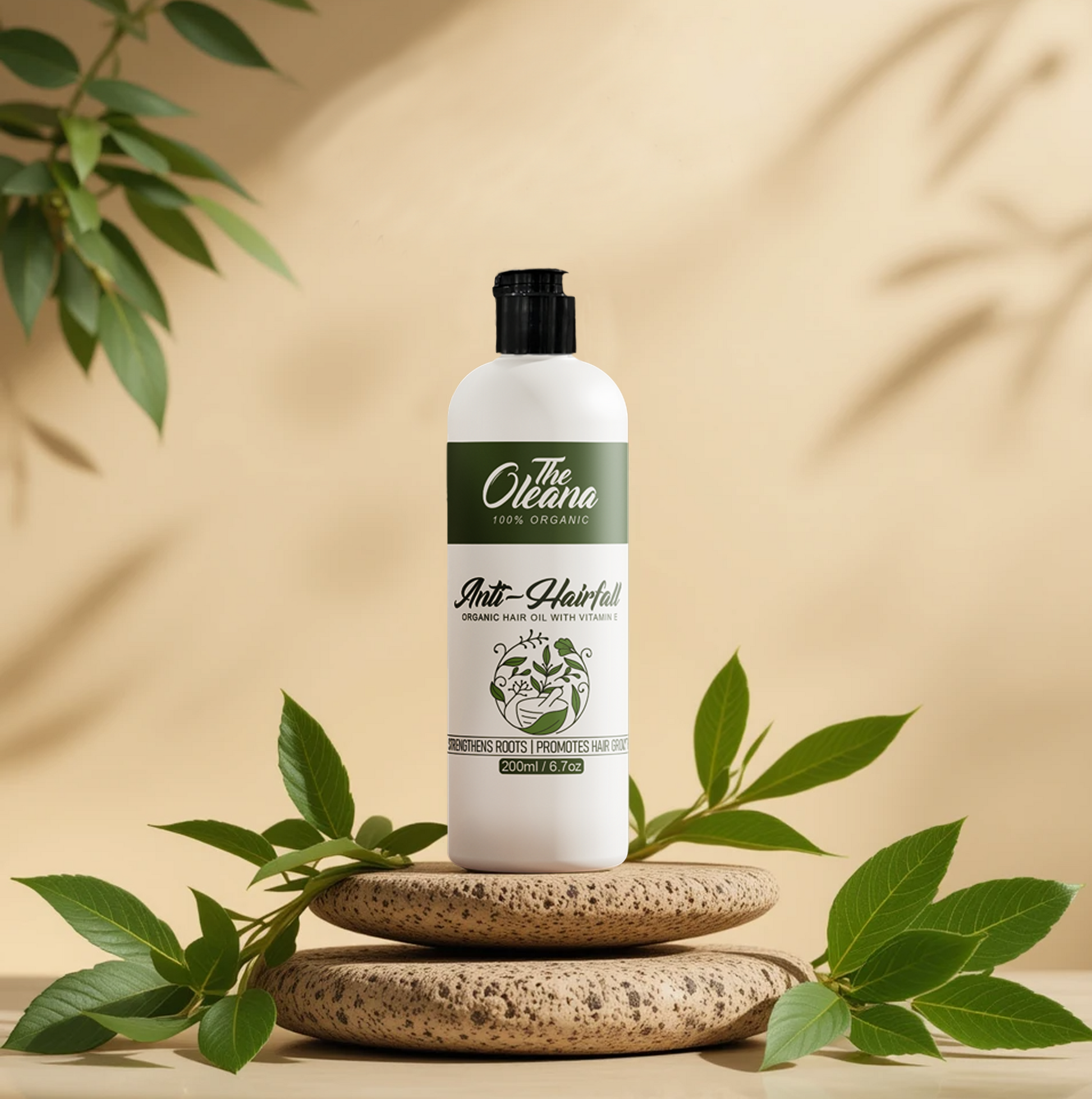 Organic Hair Oil to Stop Hairfall and Regrowth