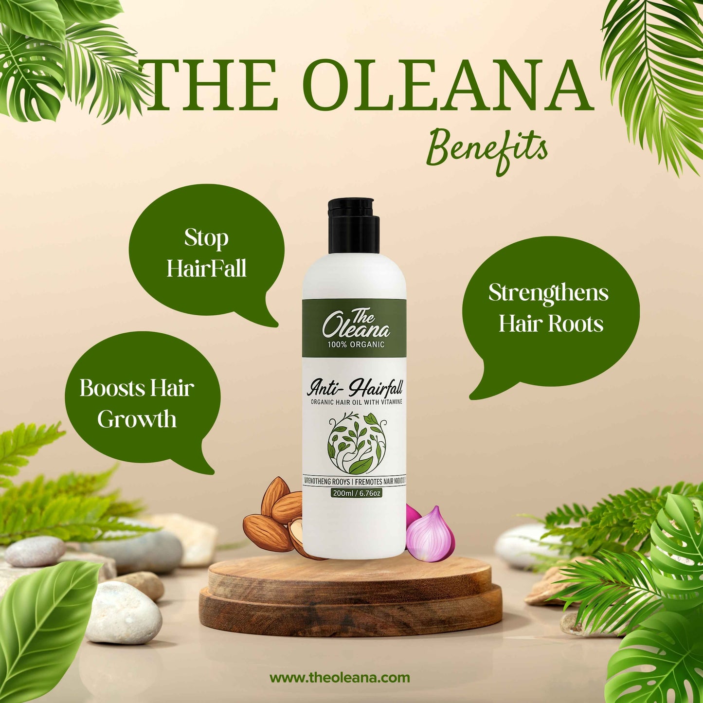 Organic Hair Oil to Stop Hairfall and to Start Regrowth