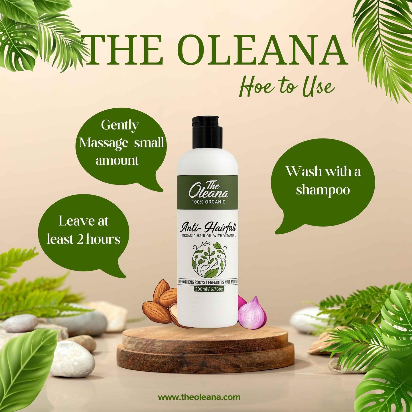 Organic Hair Oil to Stop Hairfall and to Start Regrowth