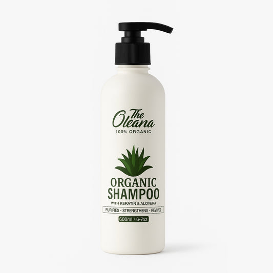 Organic Shampoo| Keratin + Herbal Nourishment for Smooth, Straight Hair